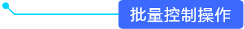 批量控制操作